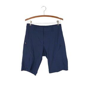 Lululemon Mountain Side Shorts Navy Blue 11" Inseam M7A92S Mens Size 31